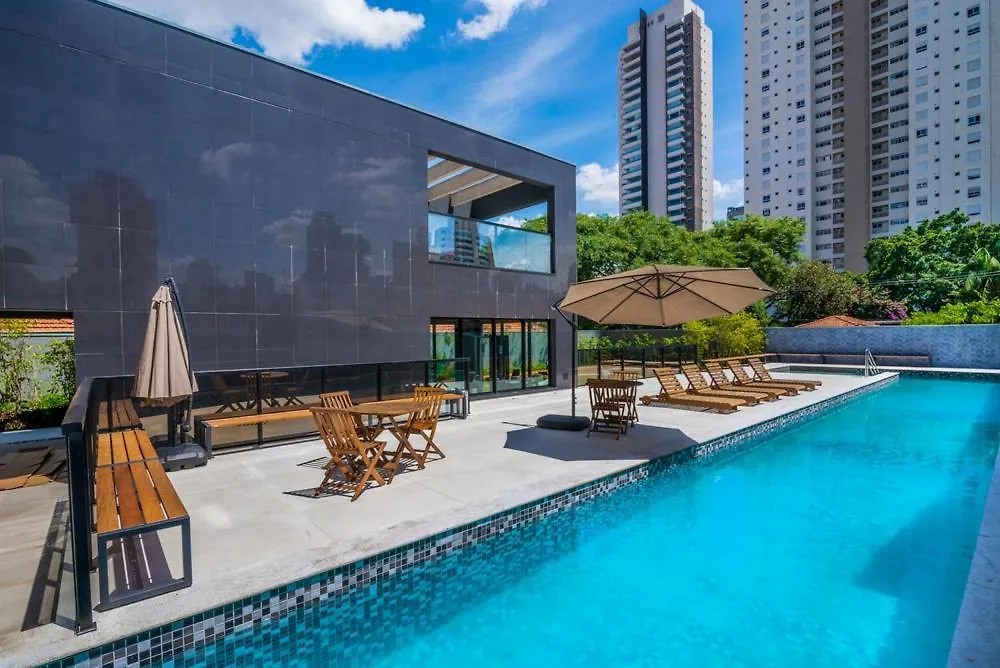 Apartamento Studio Moderno Com Piscina Proximo A Faria Lima & Congonhas São Paulo